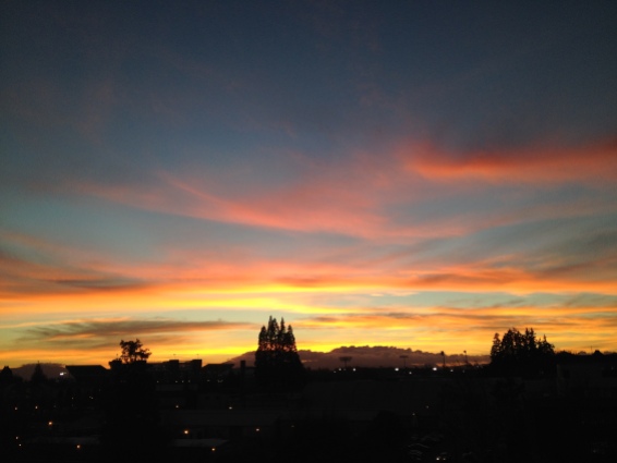 An Oregon sunset